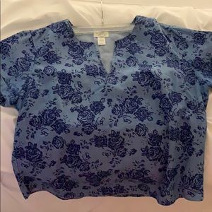 Floral Levi’s shirt